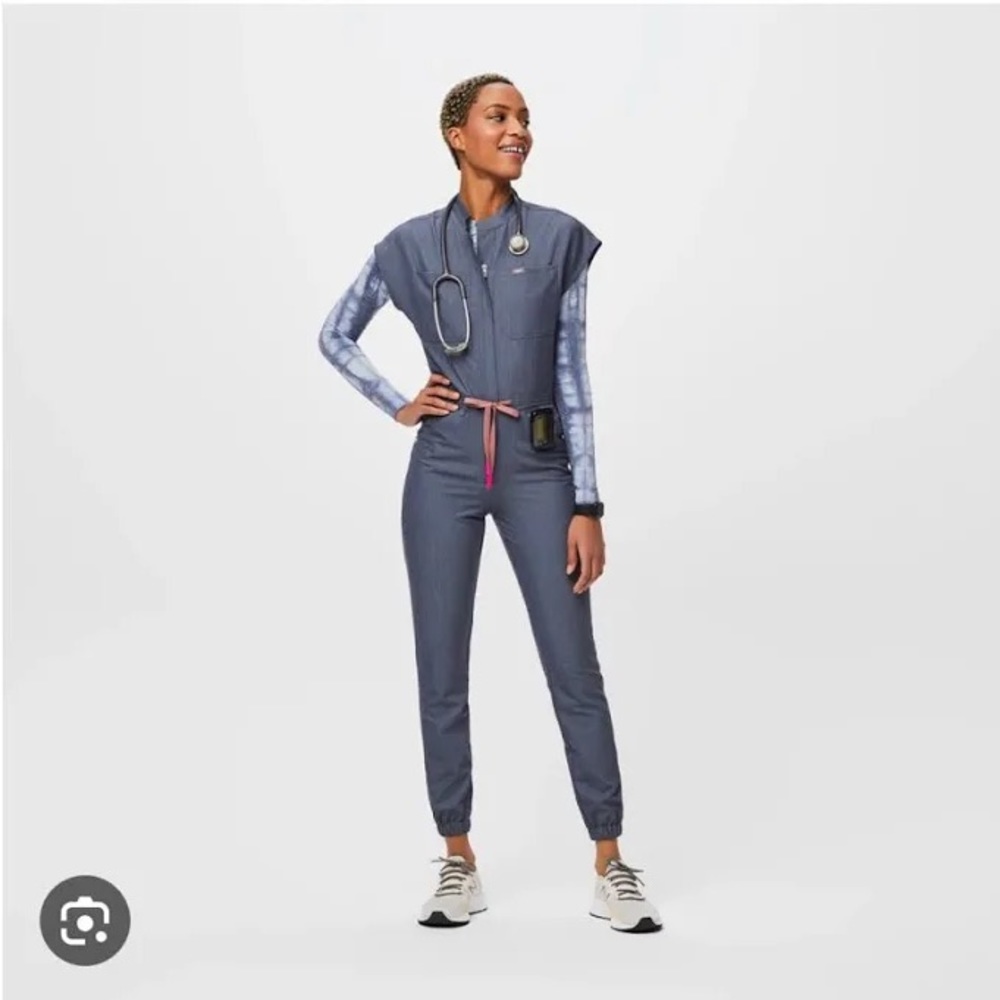 Figs denim jumpsuit